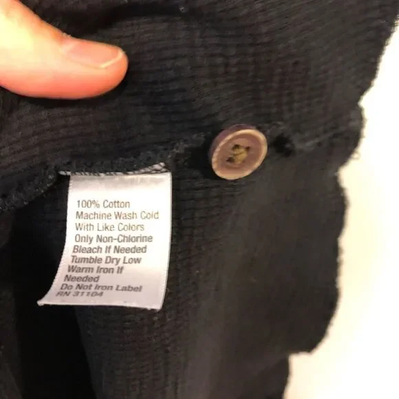 True Craft Lived-In Tee—size Large black men’s long sleeved shirt - Picture 4 of 9